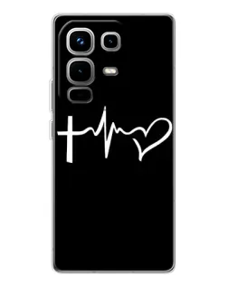 Чехол для Infinix Note 50 Pro с картинкой «Пульс веры»