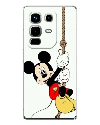 Чехол для Infinix Note 50 Pro с картинкой «Mickey на канате» Чехол для Infinix Note 50 Pro с картинкой «Mickey на канате»