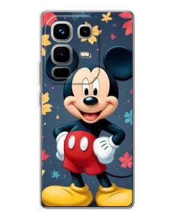 Чехол для Infinix Note 50 Pro с картинкой «Осенний Mickey Mouse»