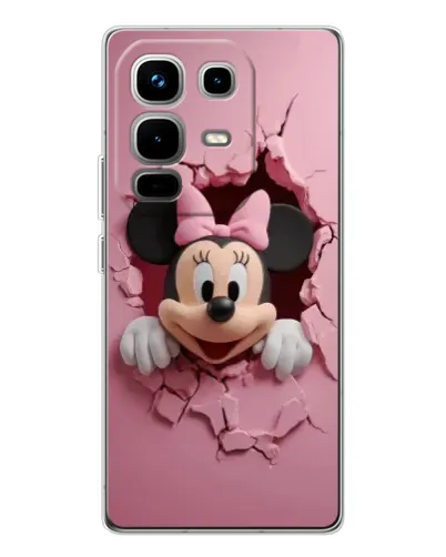 Чехол для Infinix Note 50 Pro с картинкой «Минни сквозь стену» Чехол для Infinix Note 50 Pro с картинкой «Минни сквозь стену»