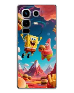 Чехол для Infinix Note 50 Pro с картинкой «Космический фастфуд» Чехол для Infinix Note 50 Pro с картинкой «Космический фастфуд»
