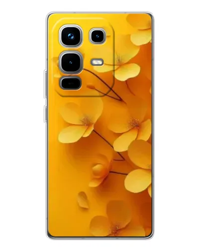 Чехол для Infinix Note 50 Pro с картинкой «Золотые лепестки» Чехол для Infinix Note 50 Pro с картинкой «Золотые лепестки»