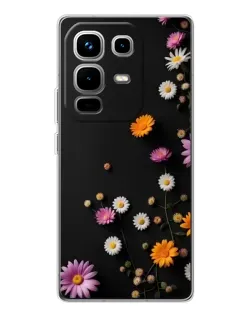 Чехол для Infinix Note 50 Pro с картинкой «Цветочная композиция»