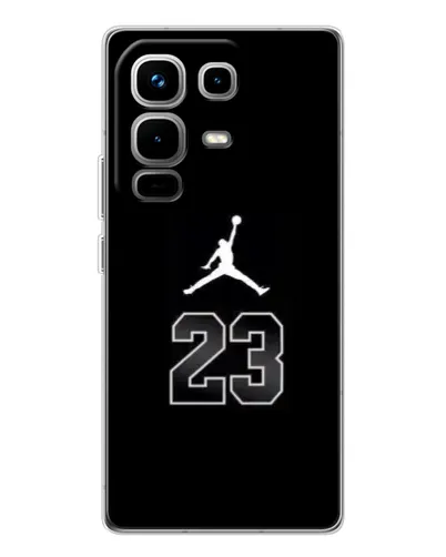 Чохол для Infinix Note 50 з картинкою «Jordan Flight 23» Чохол для Infinix Note 50 з картинкою «Jordan Flight 23»