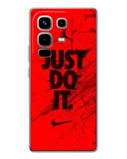 Чохол для Infinix Note 50 з картинкою «Nike Just Do It» Чохол для Infinix Note 50 з картинкою «Nike Just Do It»