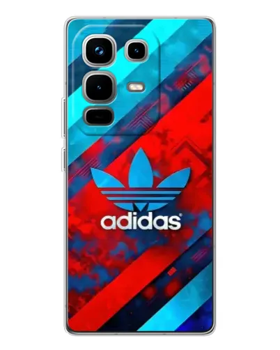 Чохол для Infinix Note 50 з картинкою «Абстракція Adidas»