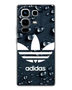 Чохол для Infinix Note 50 з картинкою «Adidas Trefoil Blue» Чохол для Infinix Note 50 з картинкою «Adidas Trefoil Blue»