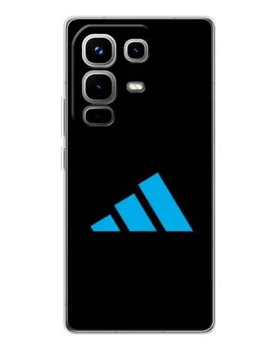 Чохол для Infinix Note 50 з картинкою «Adidas Cyan Logo»