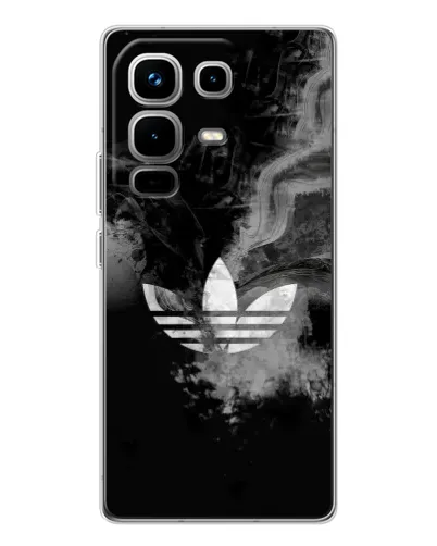 Чохол для Infinix Note 50 з картинкою «Абстрактний дим Adidas»
