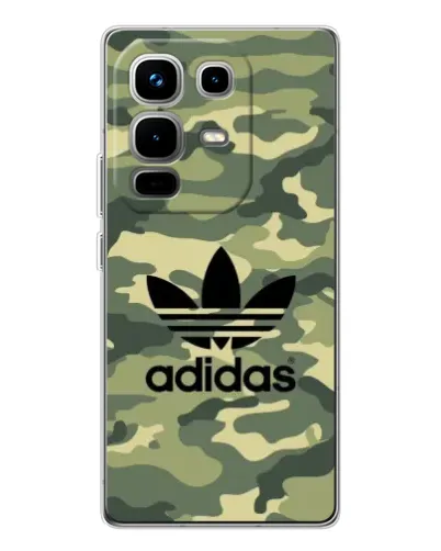 Чохол для Infinix Note 50 з картинкою «Мілітарі стиль Adidas»