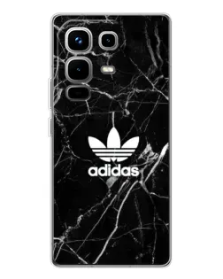 Чохол для Infinix Note 50 з картинкою «Білий мармур Adidas» Чохол для Infinix Note 50 з картинкою «Білий мармур Adidas»