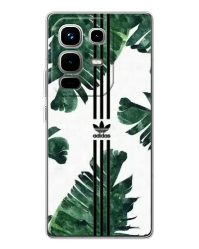 Чохол для Infinix Note 50 з картинкою «Пальмове листя адідас»