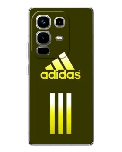 Чохол для Infinix Note 50 з картинкою «Оливковий градієнт Adidas»