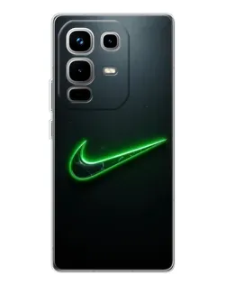Чохол для Infinix Note 50 з картинкою «Неоновий контур Nike» Чохол для Infinix Note 50 з картинкою «Неоновий контур Nike»