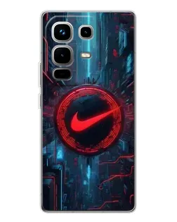 Чехол для Infinix Note 50 с картинкой «Техногенный стиль Nike» Чехол для Infinix Note 50 с картинкой «Техногенный стиль Nike»