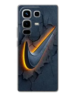 Чехол для Infinix Note 50 с картинкой «Объемный логотип Найк» Чехол для Infinix Note 50 с картинкой «Объемный логотип Найк»