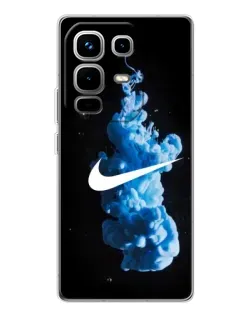 Чехол для Infinix Note 50 с картинкой «Nike и синий дым» Чехол для Infinix Note 50 с картинкой «Nike и синий дым»