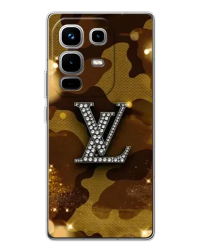 Чехол для Infinix Note 50 с картинкой «Камуфляжный Louis Vuitton»
