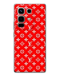 Чехол для Infinix Note 50 с картинкой «Яркий паттерн LV»