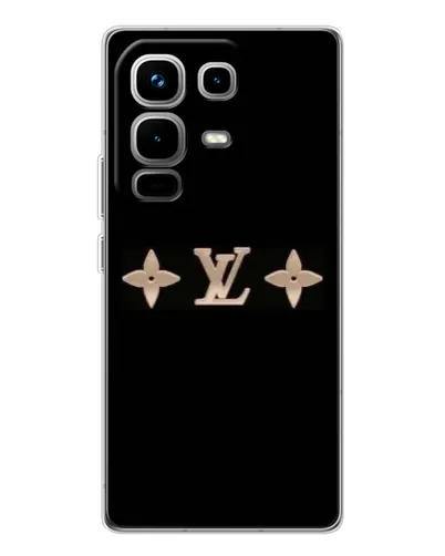 Чехол для Infinix Note 50 с картинкой «Louis Vuitton — минимализм»