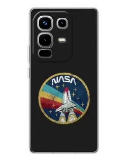 Чохол для Infinix Note 50 з картинкою «NASA — емблема місії» Чохол для Infinix Note 50 з картинкою «NASA — емблема місії»