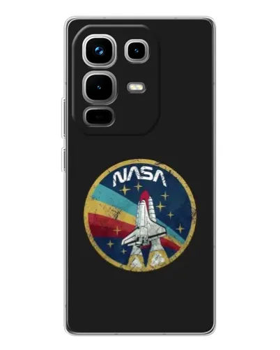 Чохол для Infinix Note 50 з картинкою «NASA — емблема місії» Чохол для Infinix Note 50 з картинкою «NASA — емблема місії»