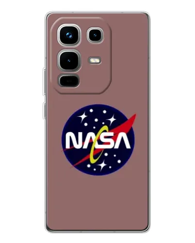 Чохол для Infinix Note 50 з картинкою «NASA — ретро космос» Чохол для Infinix Note 50 з картинкою «NASA — ретро космос»