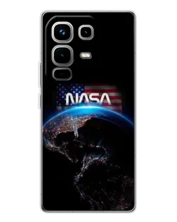 Чохол для Infinix Note 50 з картинкою «Земля з космосу NASA»