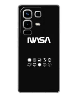 Чохол для Infinix Note 50 з картинкою «NASA — технічний принт»
