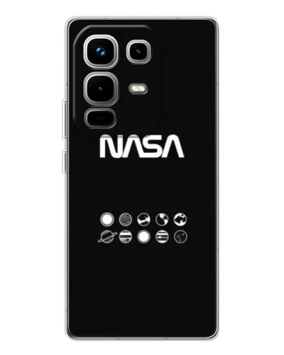 Чохол для Infinix Note 50 з картинкою «NASA — технічний принт» Чохол для Infinix Note 50 з картинкою «NASA — технічний принт»