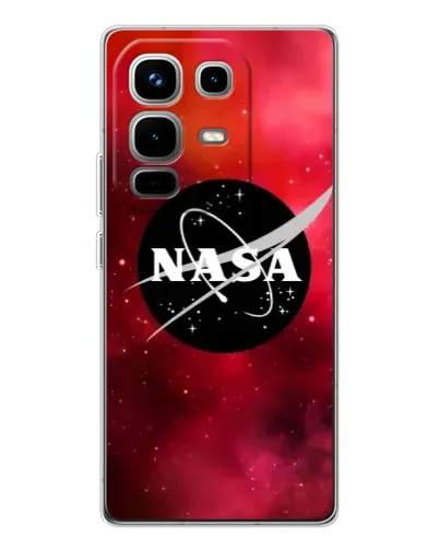 Чохол для Infinix Note 50 з картинкою «NASA — червона туманність» Чохол для Infinix Note 50 з картинкою «NASA — червона туманність»