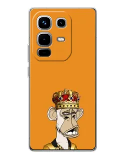 Чохол для Infinix Note 50 з картинкою «Золота мавпа Bored Ape»