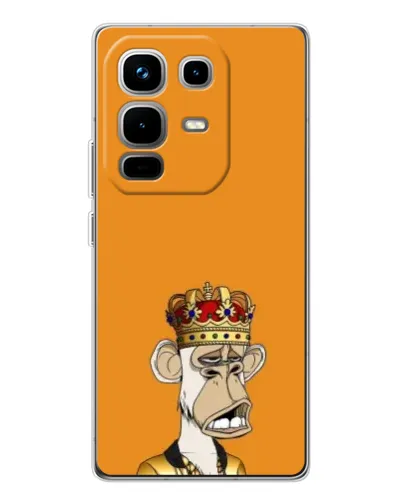 Чохол для Infinix Note 50 з картинкою «Золота мавпа Bored Ape» Чохол для Infinix Note 50 з картинкою «Золота мавпа Bored Ape»