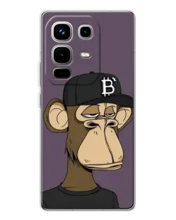 Чохол для Infinix Note 50 з картинкою «Bored Ape в кепці»