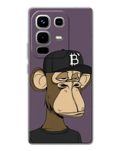 Чохол для Infinix Note 50 з картинкою «Bored Ape в кепці» Чохол для Infinix Note 50 з картинкою «Bored Ape в кепці»
