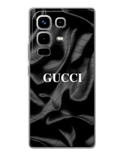 Чохол для Infinix Note 50 з картинкою «Gucci — шовкові хвилі» Чохол для Infinix Note 50 з картинкою «Gucci — шовкові хвилі»