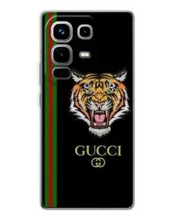 Чохол для Infinix Note 50 з картинкою «Тигр Gucci»