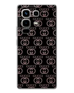 Чохол для Infinix Note 50 з картинкою «Класична монограма Gucci»