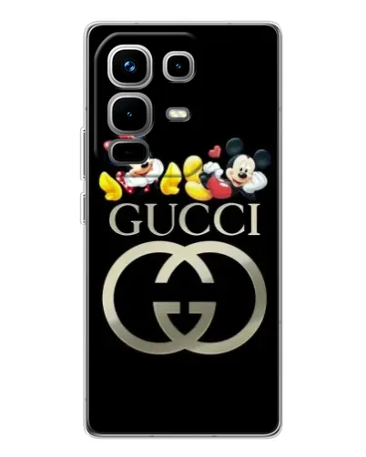Чохол для Infinix Note 50 з картинкою «Gucci — герої Disney» Чохол для Infinix Note 50 з картинкою «Gucci — герої Disney»