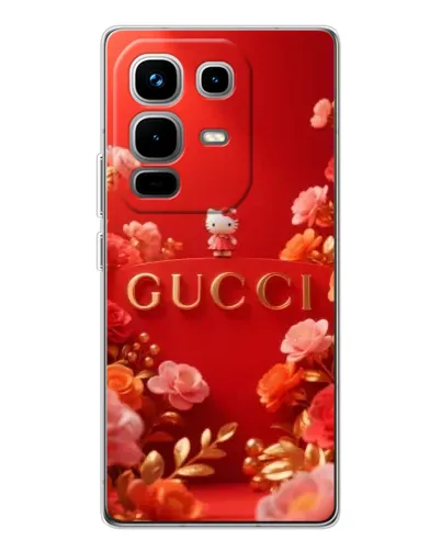 Чохол для Infinix Note 50 з картинкою «Gucci — золотий сад» Чохол для Infinix Note 50 з картинкою «Gucci — золотий сад»