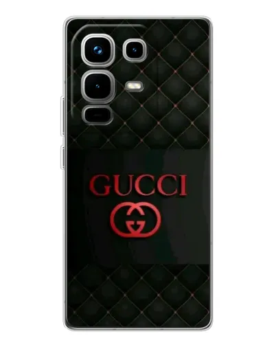 Чохол для Infinix Note 50 з картинкою «Gucci — стьобаний чорний» Чохол для Infinix Note 50 з картинкою «Gucci — стьобаний чорний»