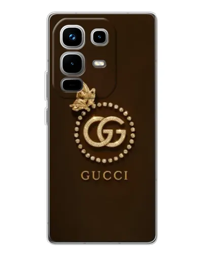 Чохол для Infinix Note 50 з картинкою «Gucci — золотий метелик» Чохол для Infinix Note 50 з картинкою «Gucci — золотий метелик»