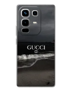 Чохол для Infinix Note 50 з картинкою «Gucci — морський прибій»