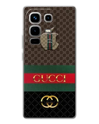 Чохол для Infinix Note 50 з картинкою «Gucci — брендований десерт» Чохол для Infinix Note 50 з картинкою «Gucci — брендований десерт»