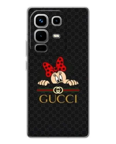 Чохол для Infinix Note 50 з картинкою «Мінні Маус Gucci — чорний» Чохол для Infinix Note 50 з картинкою «Мінні Маус Gucci — чорний»