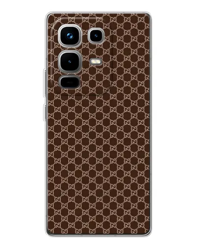 Чохол для Infinix Note 50 з картинкою «Gucci — шоколадна сітка» Чохол для Infinix Note 50 з картинкою «Gucci — шоколадна сітка»