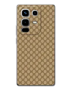 Чохол для Infinix Note 50 з картинкою «Gucci — класичний беж»