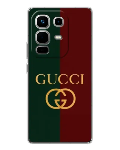 Чехол для Infinix Note 50 с картинкой «Gucci — темно-зеленый градиент» Чехол для Infinix Note 50 с картинкой «Gucci — темно-зеленый градиент»
