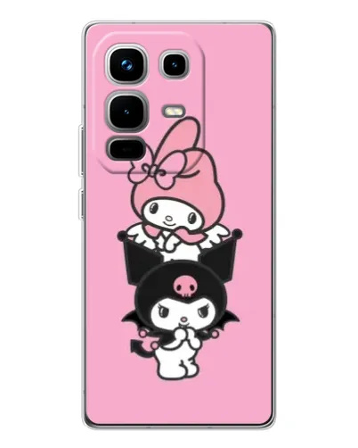 Чохол для Infinix Note 50 з картинкою «My Melody та Kuromi»