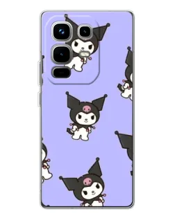 Чохол для Infinix Note 50 з картинкою «Паттерн з Kuromi» Чохол для Infinix Note 50 з картинкою «Паттерн з Kuromi»